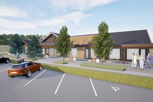 Space To Create Rendering - street view